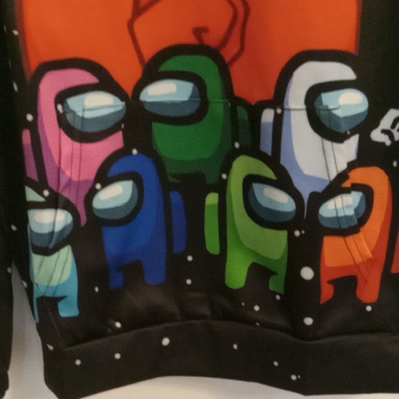 Among Us Youth Hoodie with Colorful Characters Size S - Picture 7 of 8